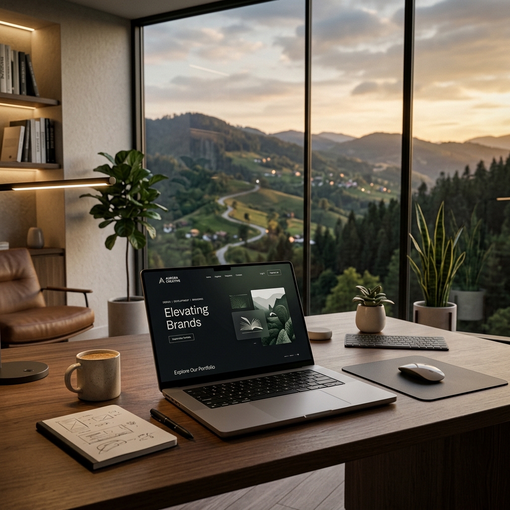Premium Web Design Workspace in Dehradun